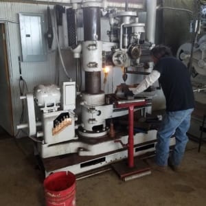 Using the drill press
